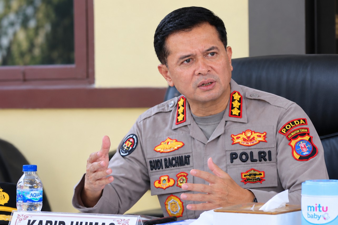 Kabid Humas Polda Kalteng, Kombes Pol Budi Rachmat.