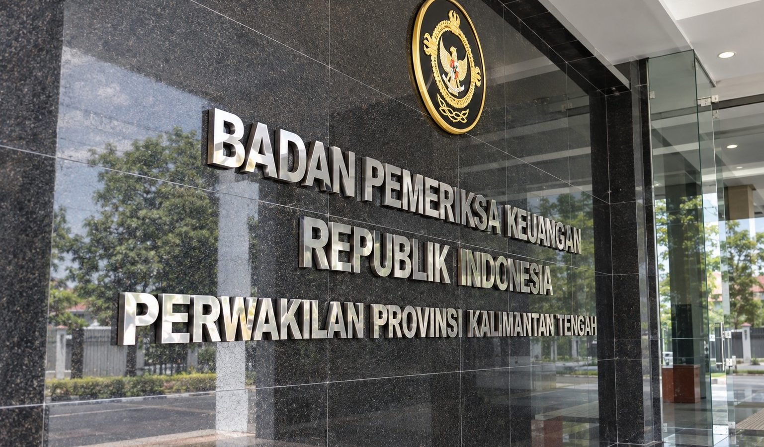 Kantor Badan Pemeriksa Keuangan (BPK) Republik Indonesia Perwakilan Provinsi Kalimantan Tengah.
