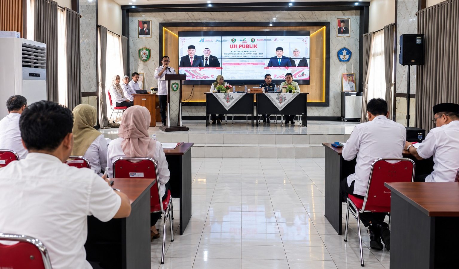 Pemkab Kotawaringin Timur gelar uji publik Raperda Penyelenggaraan Pendidikan Kabupaten Kotawaringin Timur.