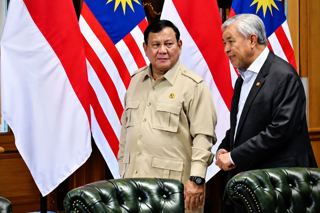 Pertemuan Presiden Indonesia dan Wakil Perdana Menteri Malaysia membahas kerja sama penanganan karhutla.