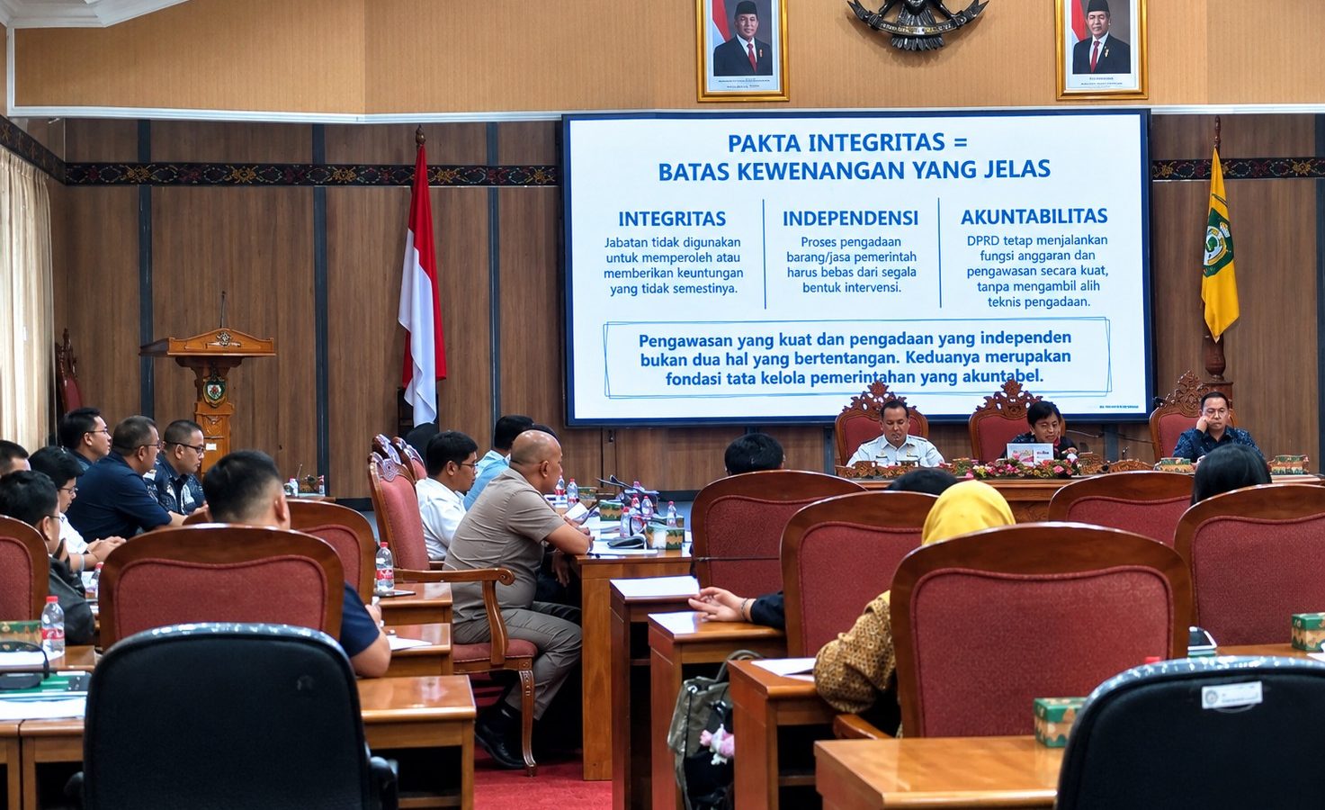 DPRD Kotawaringin Timur Siapkan Pakta Integritas Pengadaan