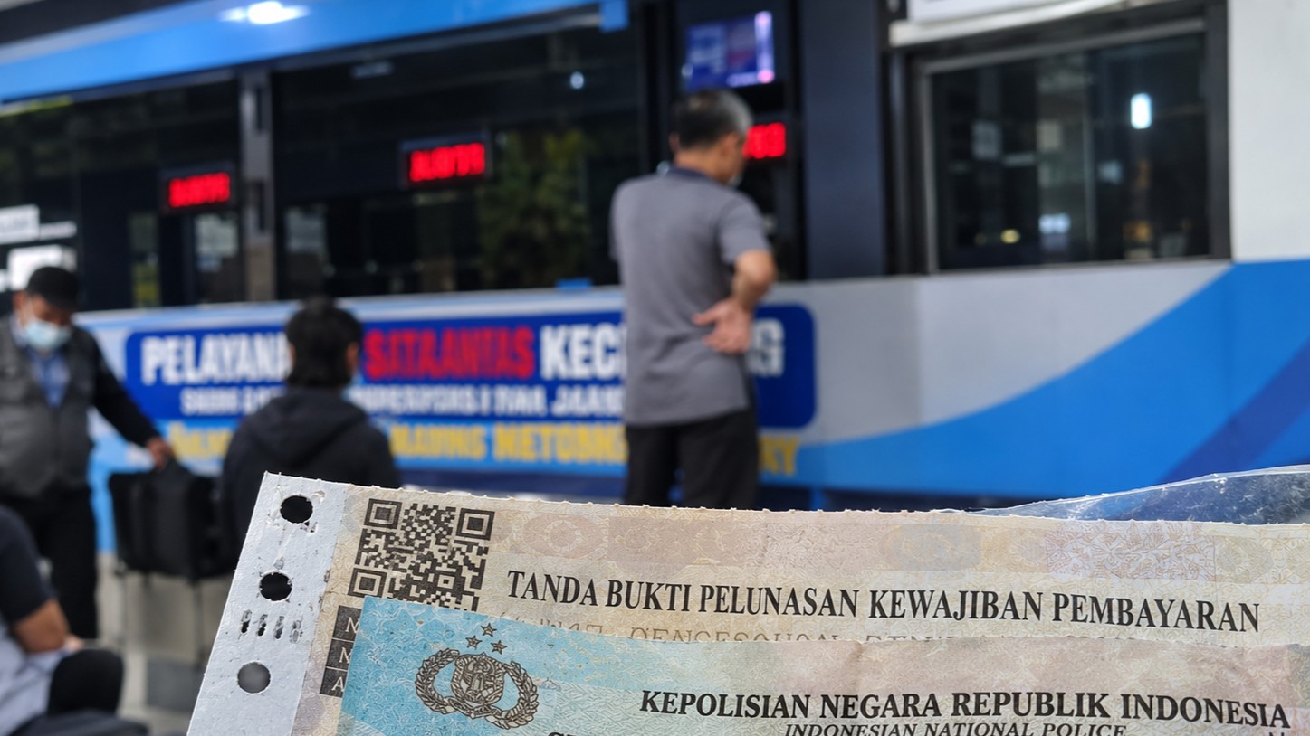 Ilustrasi/Bukti Pelunasan di Loket Pelayanan.