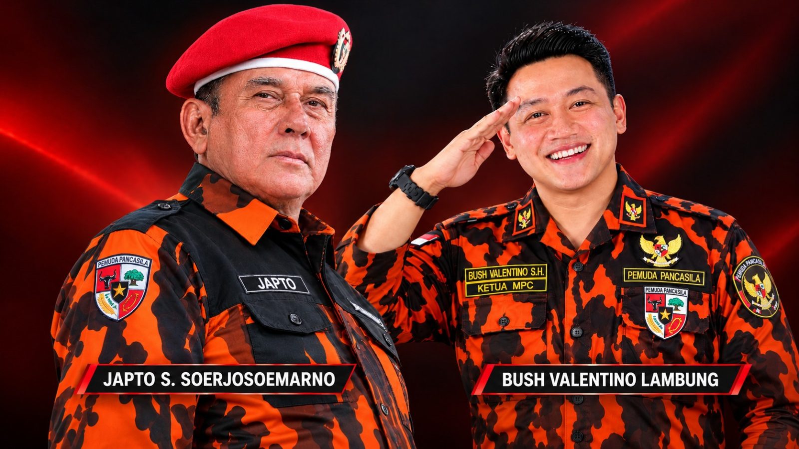 Bush Valentino Berharap Japto Terus Kobarkan Semangat Pancasila