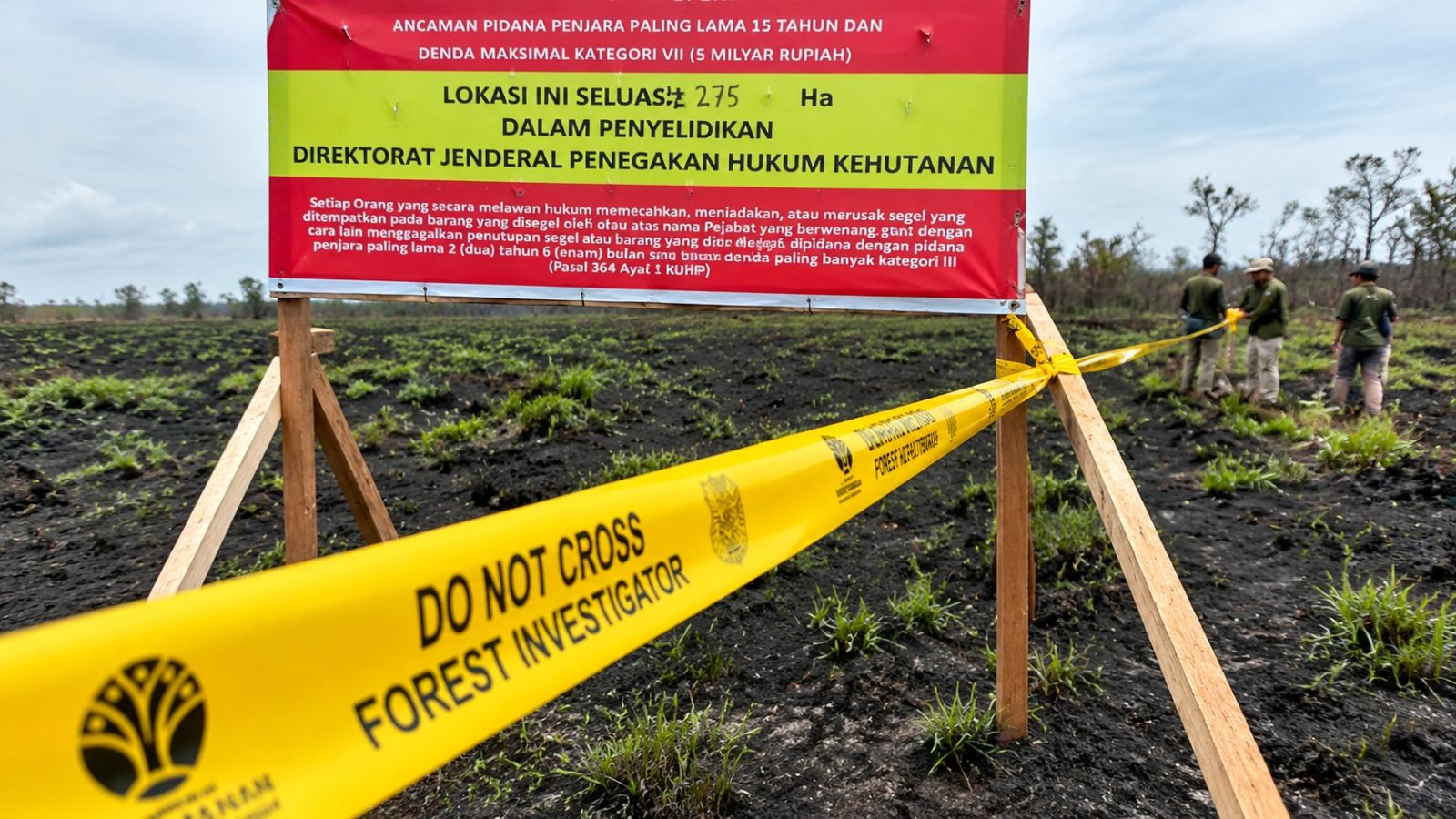 Karhutla 2026: 372 Konsesi, 32 Perusahaan Disanksi