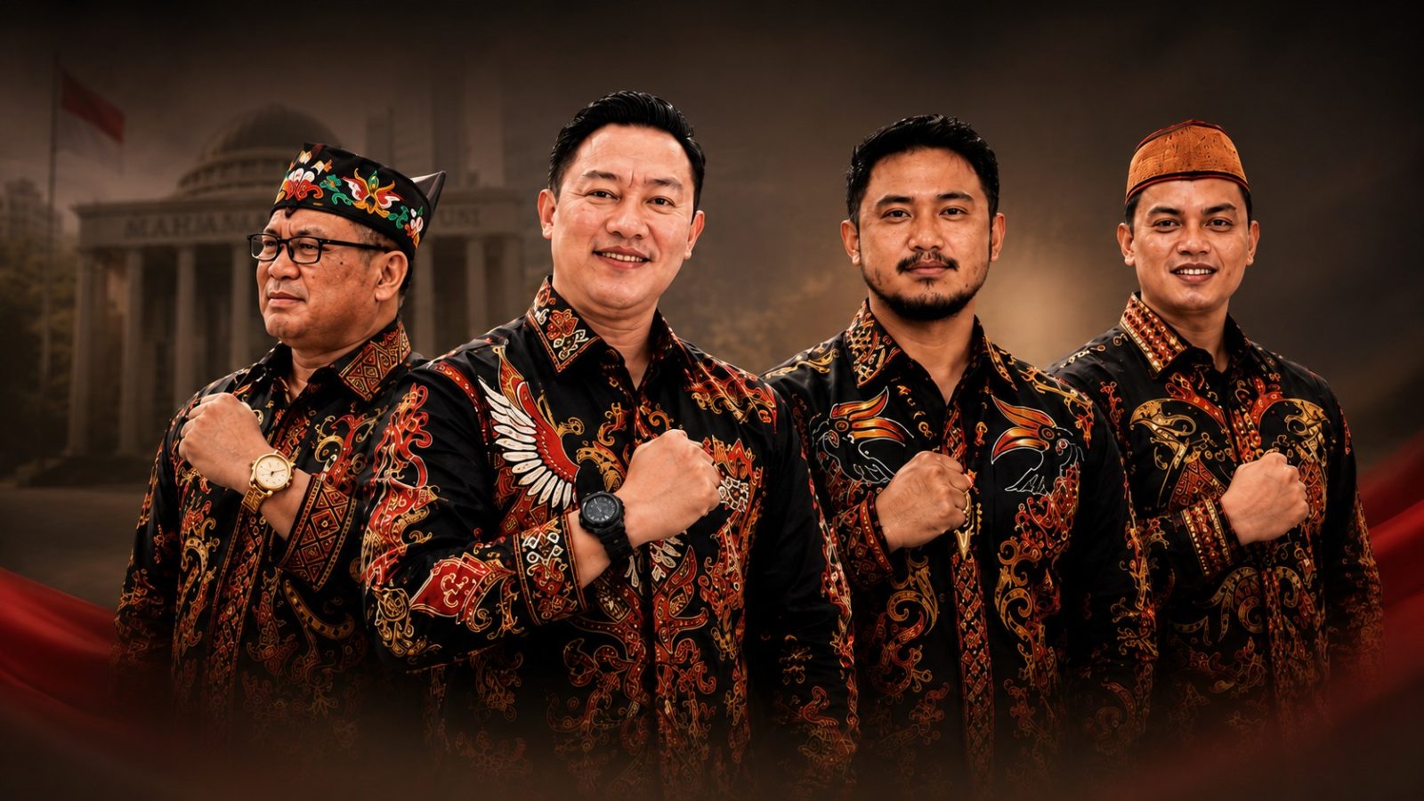 Empat pemohon, Ingkit Beny Sam Djaper, Bush Valentino Lambung, Wawan Nopardo Andika Saputra, dan Damai Alam Usop, menguji frasa “keragaman suku” dalam Pasal 5 huruf c UU Nomor 14/2023 tentang Provinsi Kalimantan Tengah.